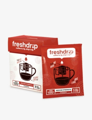 Freshdrip Ethiopia medium-strength coffee filters 70g (British brand)