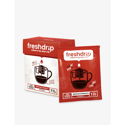 selfridges Freshdrip Ethiopia Medium-Strength Coffee Filters 70g- Buy online at McGrocer