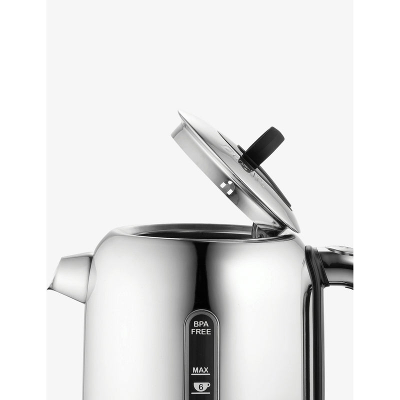 Dualit Classic polished stainless steel kettle 1.7L (British brand)