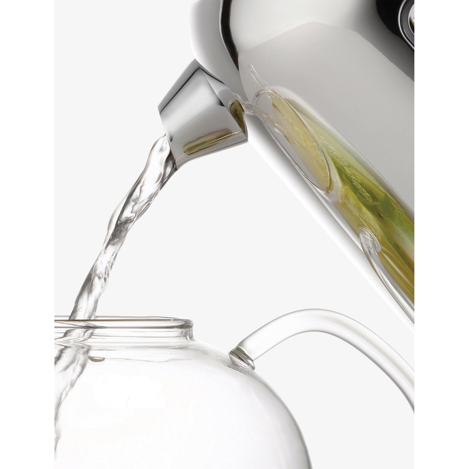 Dualit Classic polished stainless steel kettle 1.7L (British brand)