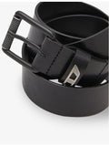 Diesel B-Dave ii monogram leather belt, UK version