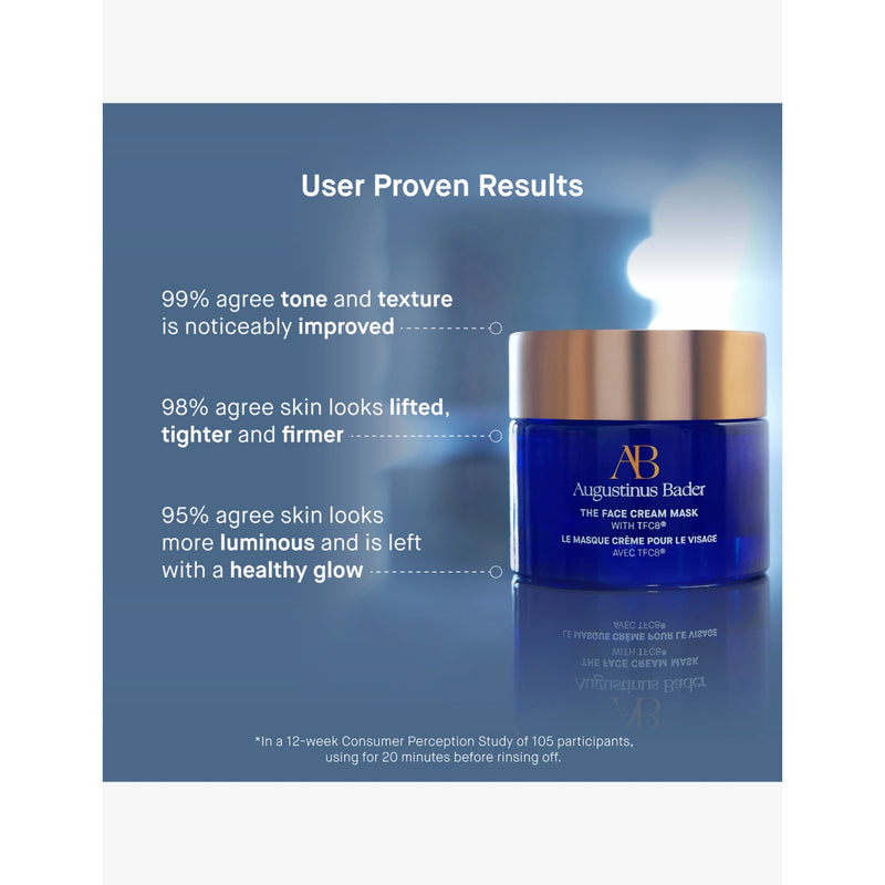 Augustinus Bader face cream mask refillable 50ml (British brand)