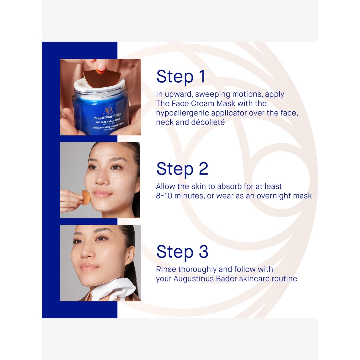 Augustinus Bader face cream mask refillable 50ml (British brand)