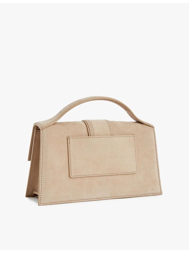 Jacquemus Le Grand Bambino top-handle leather bag, imported from the UK