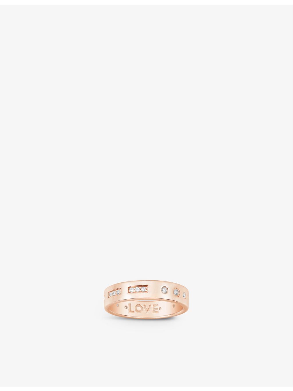 APM Monaco Morse Code Love ring, imported from the UK