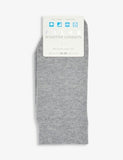 Sensitive London ankle-rise stretch-cotton socks, imported from the UK