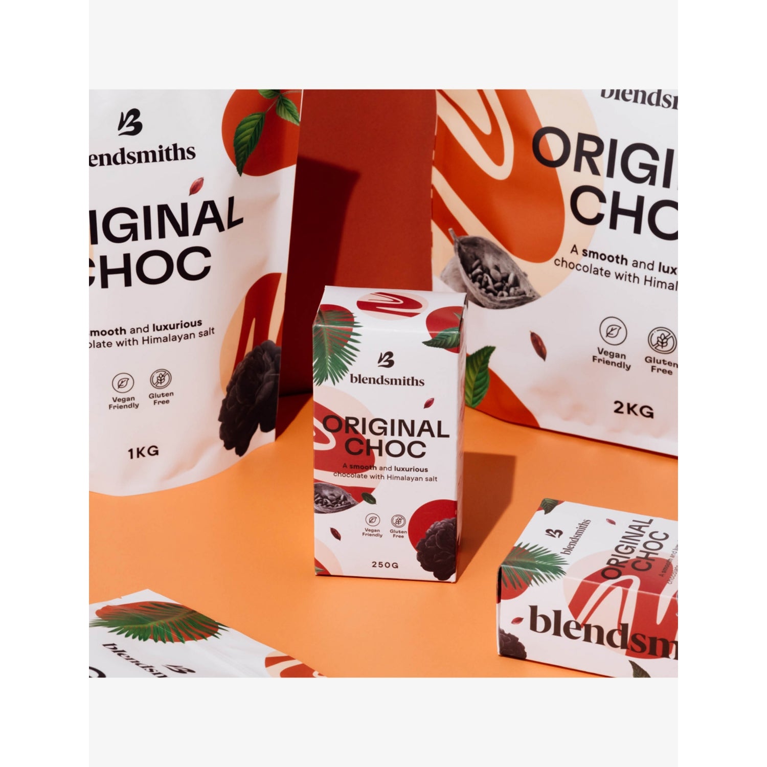 Blendsmiths Original Choc Blend drinking chocolate 250g, imported from the UK