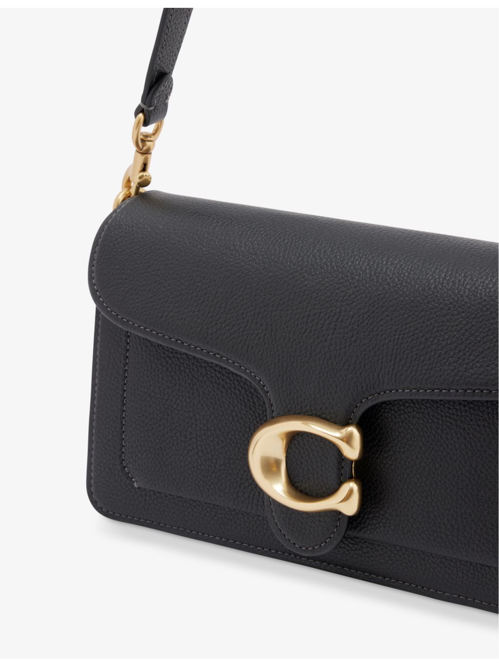 Coach Tabby 26 pebbled leather shoulder bag (British brand)