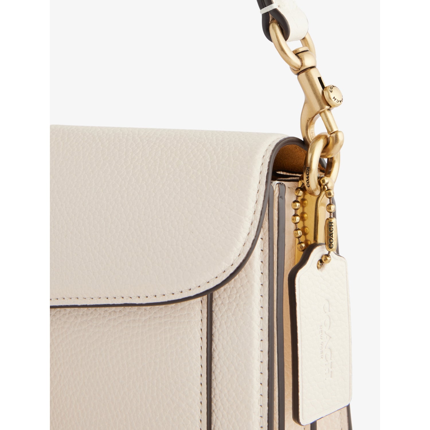 Coach Tabby 26 pebbled leather shoulder bag, imported from the UK