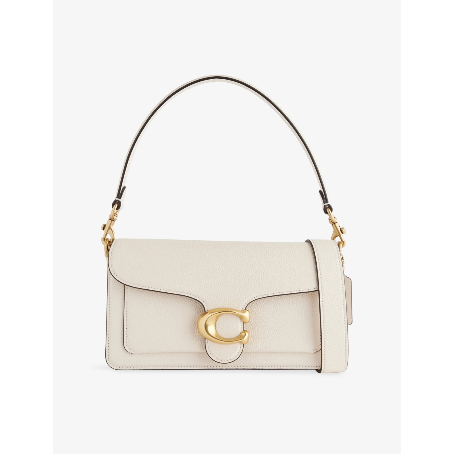 Coach Tabby 26 pebbled leather shoulder bag, imported from the UK