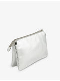 Whistles Elita metallic leather clutch bag - British product
