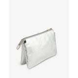 Whistles Elita metallic leather clutch bag - British product