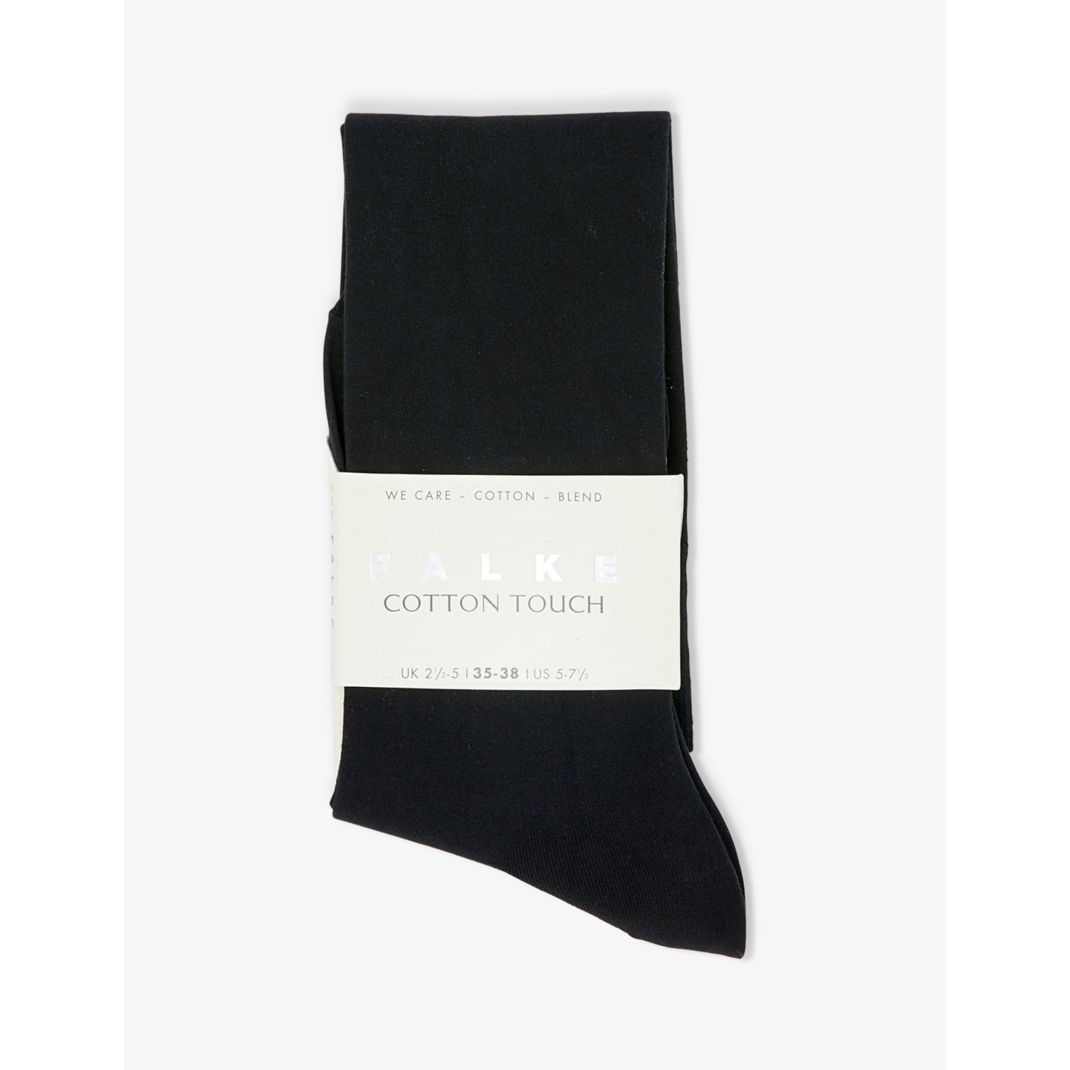 Cotton Touch ankle-length stretch-cotton blend socks - 3000 BLACK - 2/5
