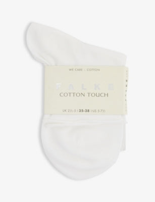 FALKE Cotton Touch stretch-cotton socks (British brand)
