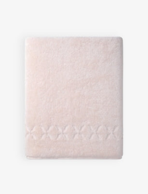 Yves Delorme Nature Jacquard-Pattern Cotton Towel
