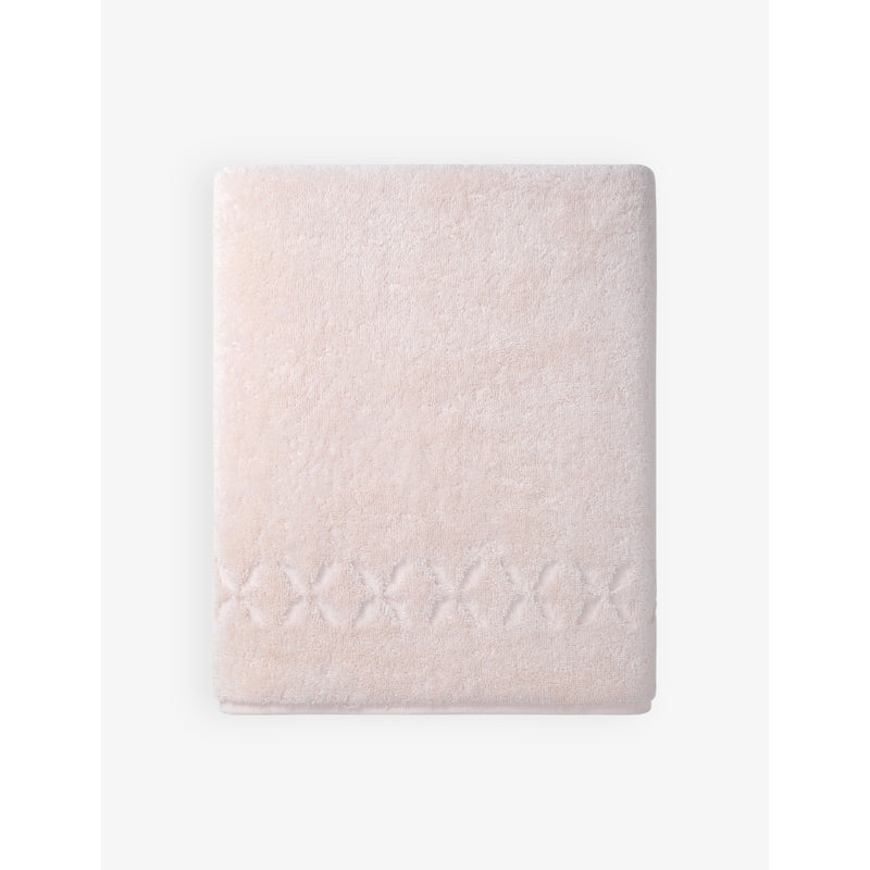 Nature Jacquard-Pattern Cotton Towel - Face Cloth