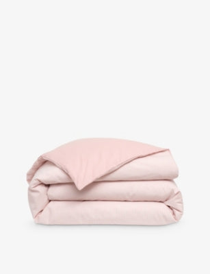 Ralph Lauren Home Oxford Logo-Embroidered Striped Cotton Duvet Cover