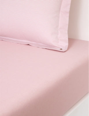 Ralph Lauren Home Oxford Elasticated-Edged Cotton Fitted Sheet