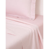 Ralph Lauren Home Oxford striped cotton flat sheet, imported from the UK