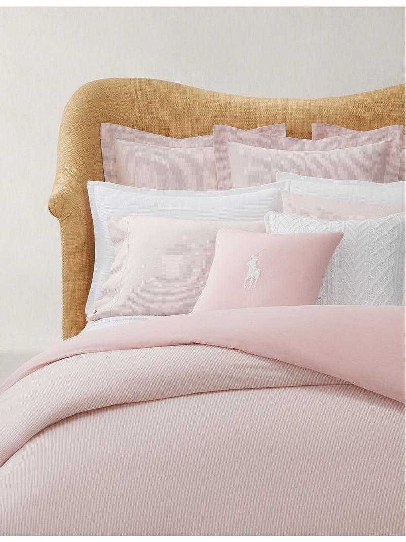 Ralph Lauren Home striped cotton Oxford pillowcase, UK version