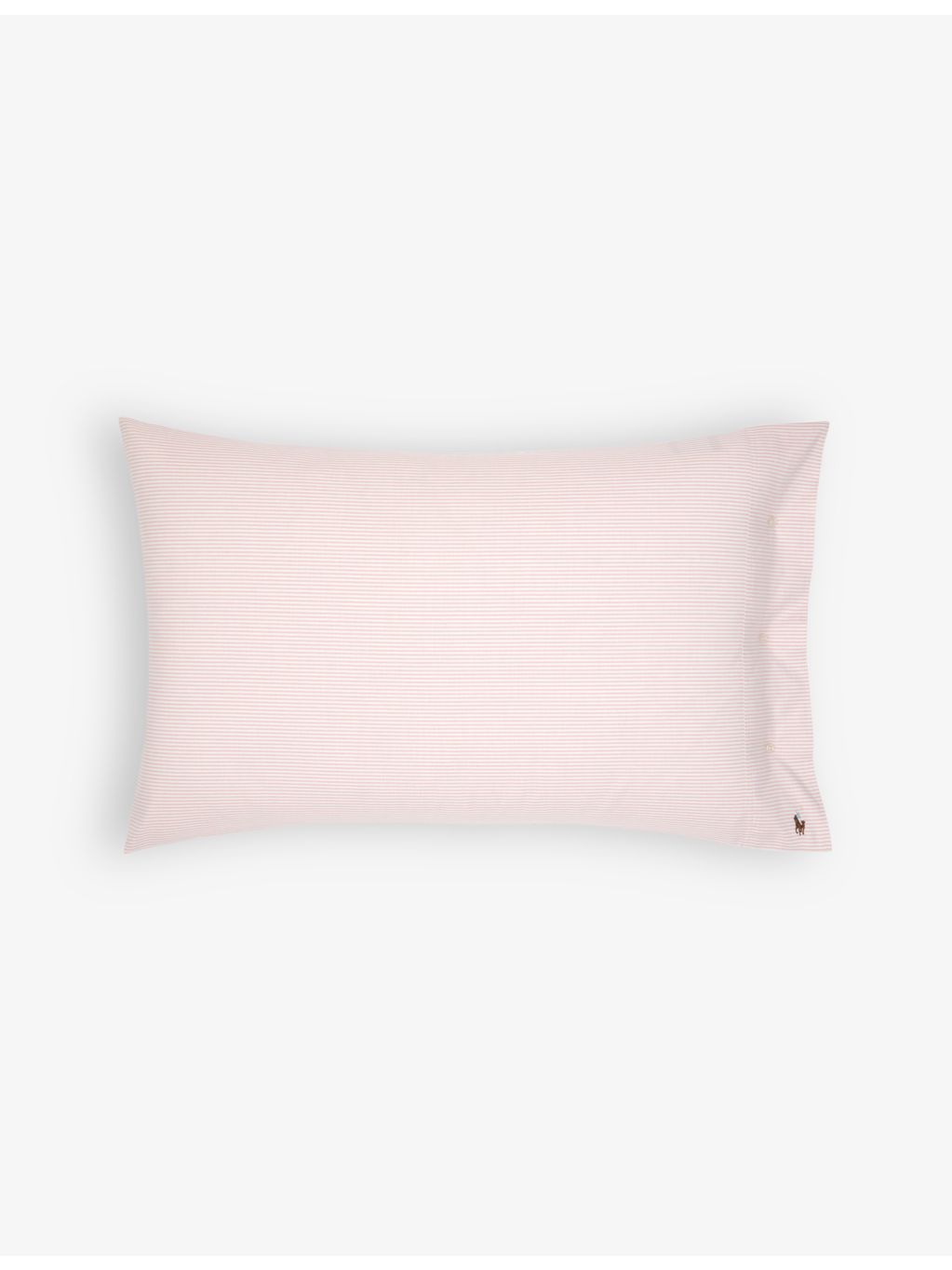 Ralph Lauren Home striped cotton Oxford pillowcase, UK version