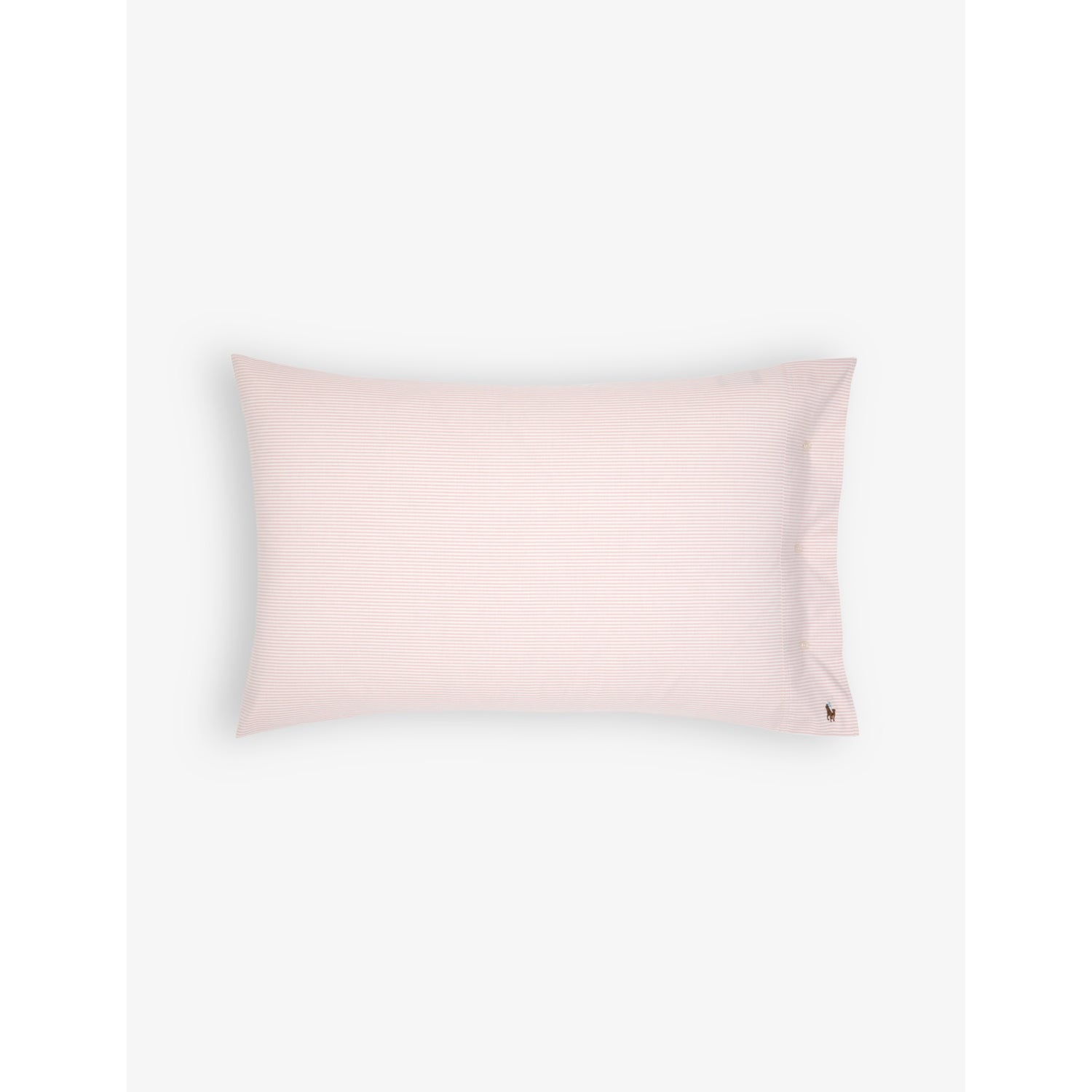 Ralph Lauren Home striped cotton Oxford pillowcase, UK version