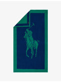 Ralph Lauren Home Polo Player beach towel 170cm x 100cm (British brand)