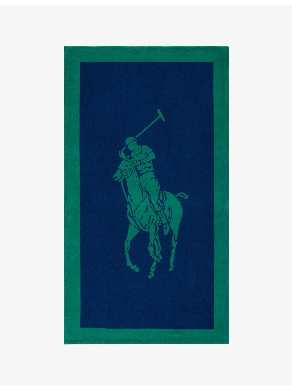 Ralph Lauren Home Polo Player beach towel 170cm x 100cm (British brand)