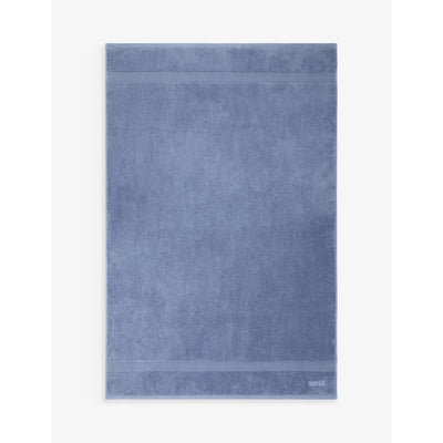 selfridges BOSS Loft Logo-embroidered Cotton Towel- Buy online at McGrocer