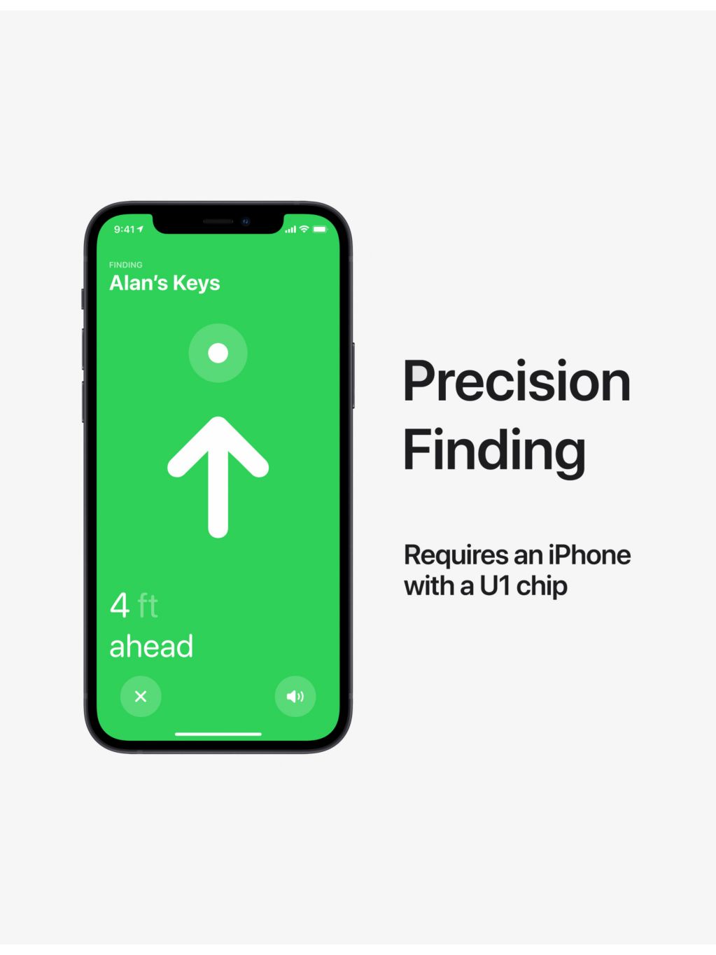 Apple AirTag 4-pack tracking device - British product