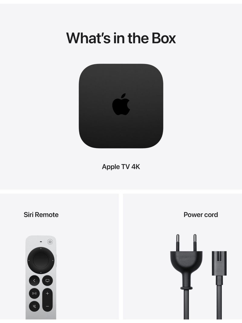 Apple TV 4K 64GB 3rd generation streaming device - British product