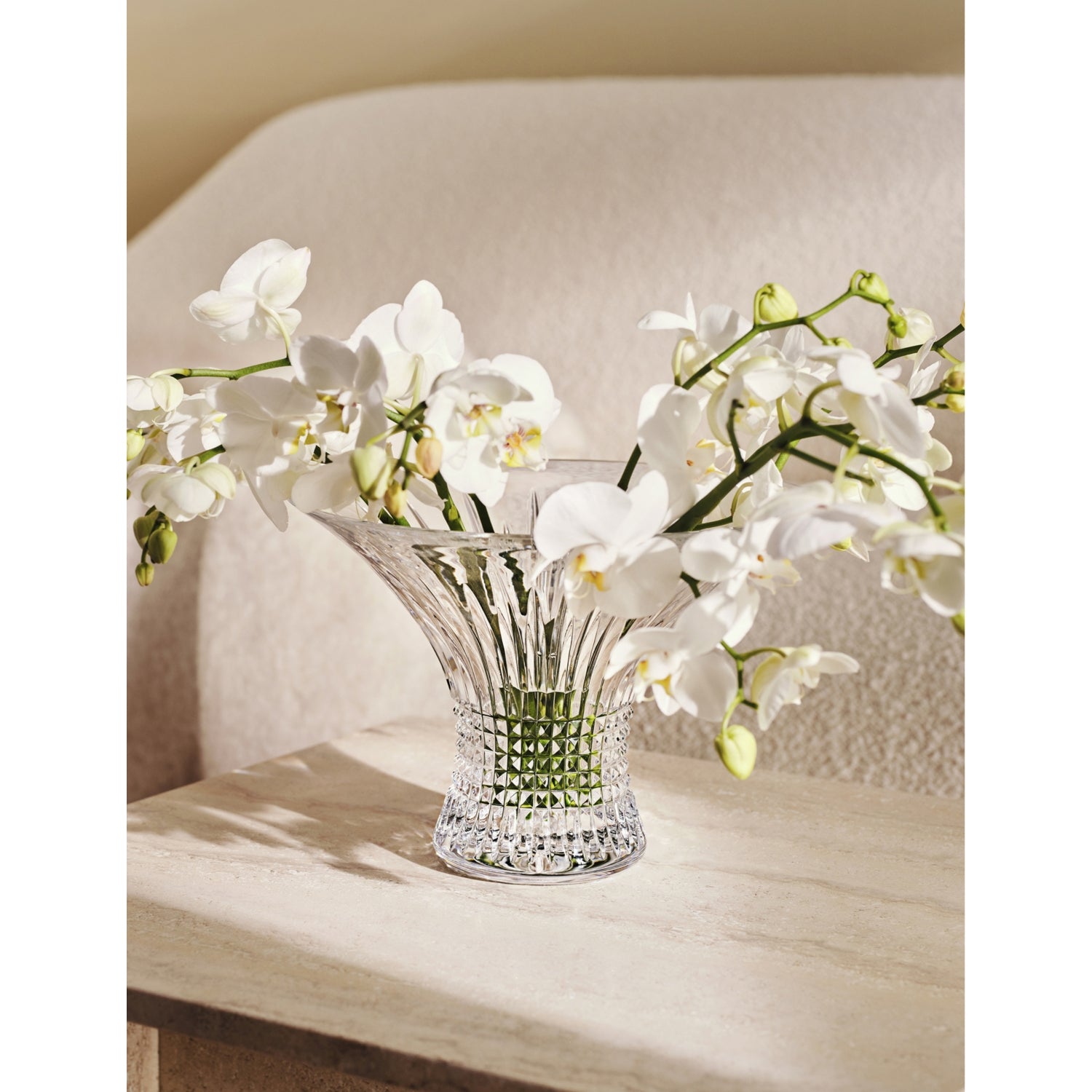 Waterford crystal bowl Lismore Diamond 30cm, imported from the UK