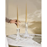 Waterford Lismore crystal candlesticks set of two 17.7cm, imported from the UK