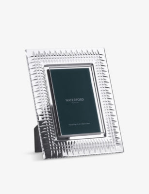 Waterford Lismore Diamond crystal picture frame 10 x 15cm - British product