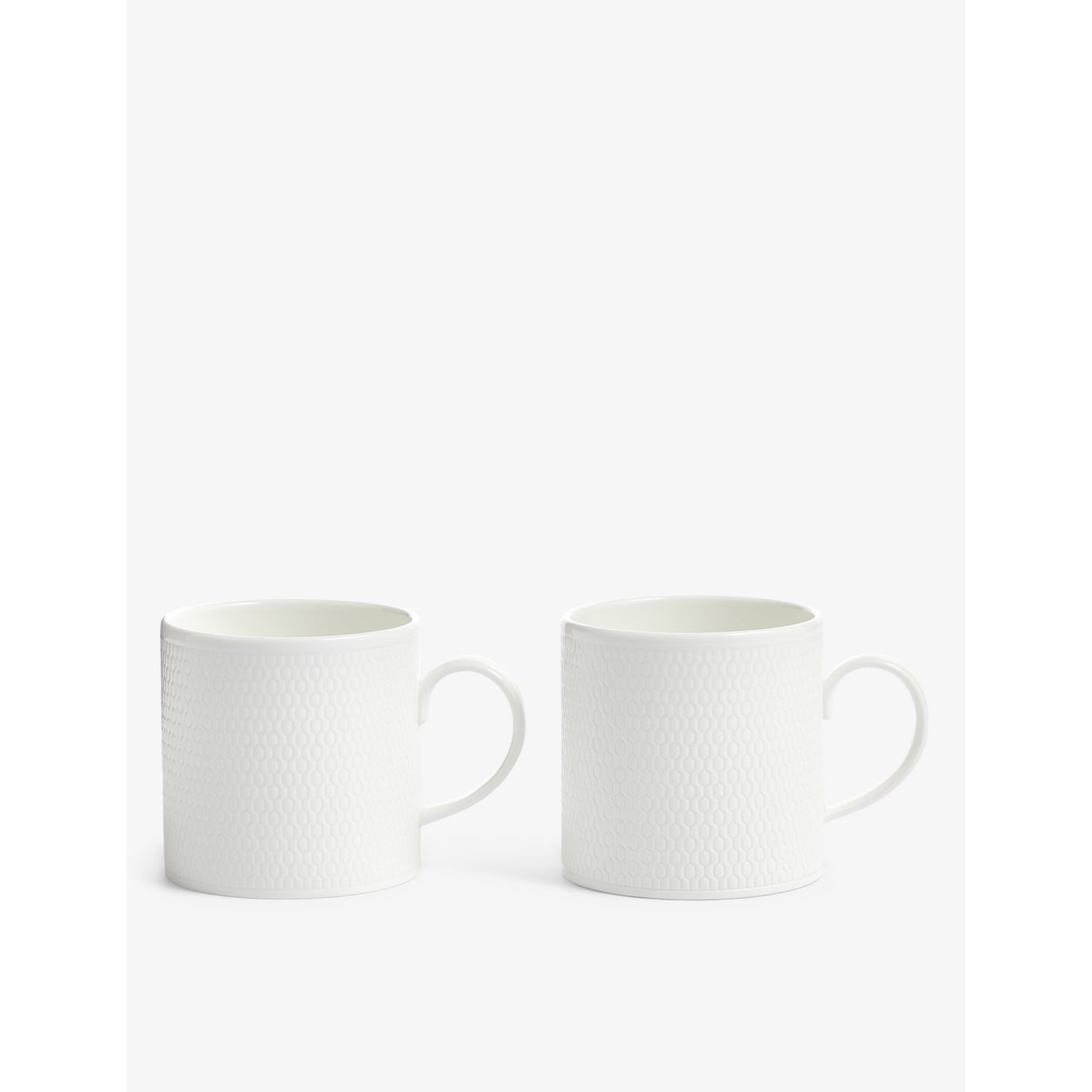 Wedgewood Gio textured bone china mug set 300ml - British product