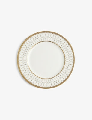 Wedgwood Renaissance Gold bone china plate 27cm, imported from the UK