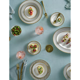 Wedgewood bone china plate Renaissance Gold 20cm, imported from the UK
