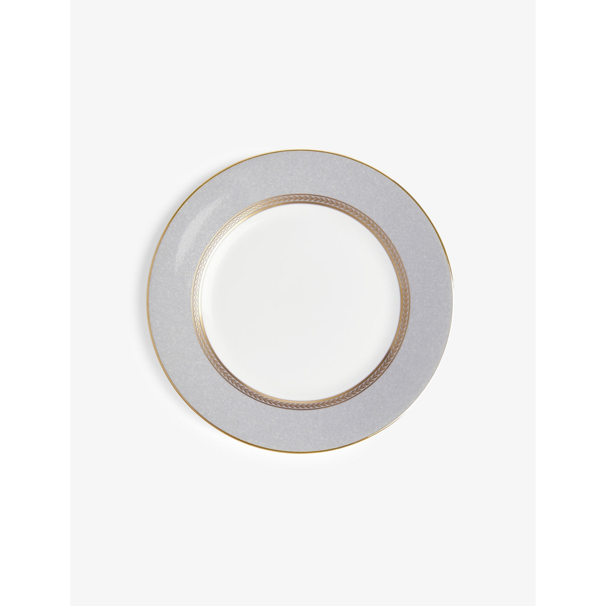 Wedgewood bone china plate Renaissance Gold 20cm, imported from the UK
