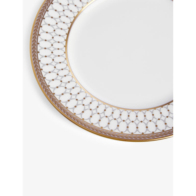 Wedgwood bone china plate Renaissance Gold 17cm - British product