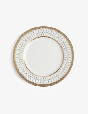 Wedgwood bone china plate Renaissance Gold 17cm - British product