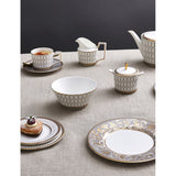Wedgwood Renaissance Gold bone china teacup and saucer, imported from the UK
