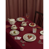 Wedgwood Renaissance Gold bone china teacup and saucer, imported from the UK