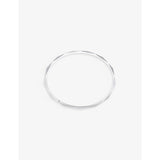 Facette 18ct white-gold bangle bracelet - 18cm