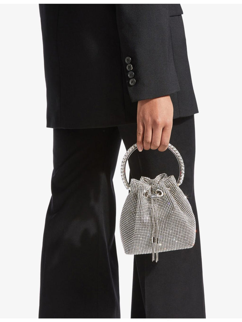 Jimmy Choo Bon Bon crystal mesh top-handle bag, UK version