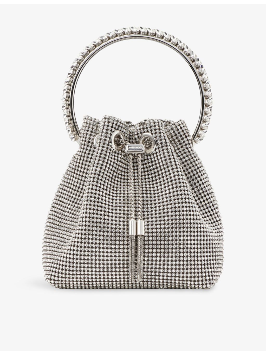 Jimmy Choo Bon Bon crystal mesh top-handle bag, UK version