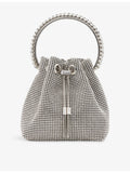 Jimmy Choo Bon Bon crystal mesh top-handle bag, UK version