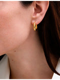 Astley Clarke white sapphire hoop earrings 2cm - British product