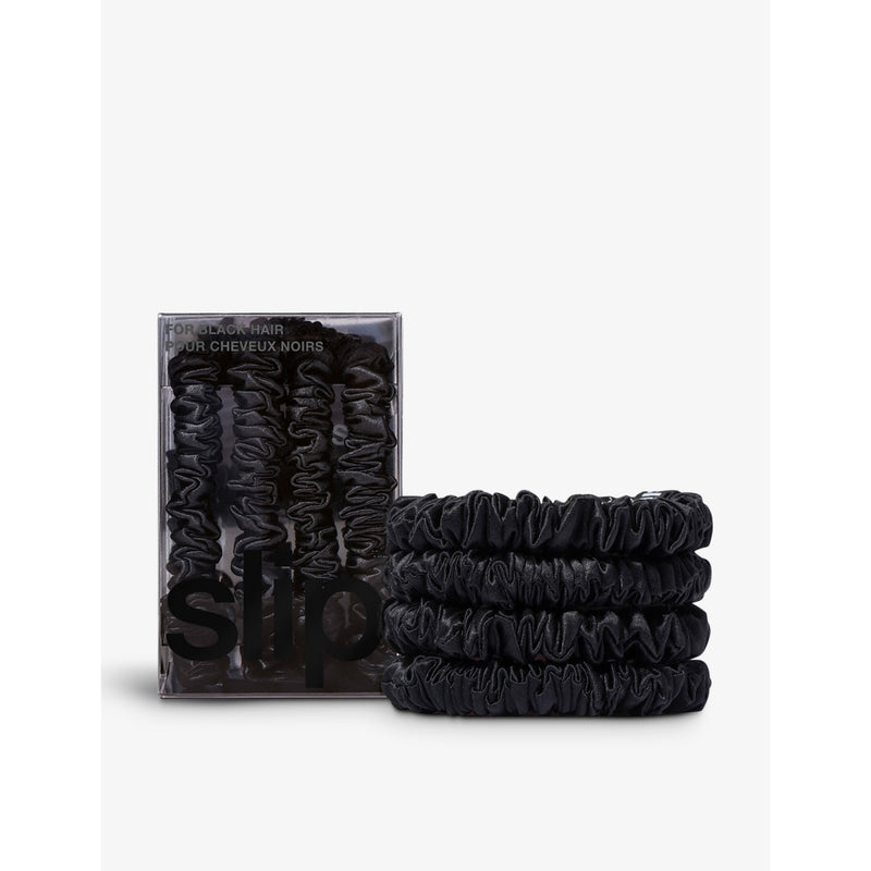 Slip skinny silk scrunchies pack of four, UK version