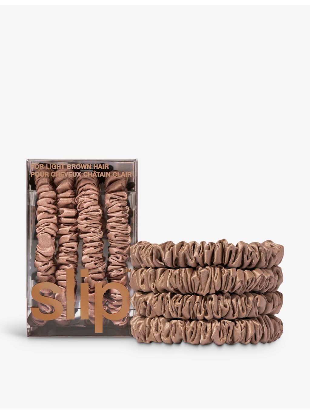 Slip skinny silk scrunchies pack of four, UK version