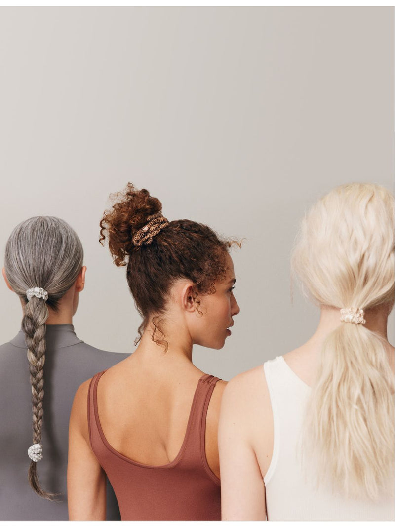 Slip skinny silk scrunchies pack of four, UK version